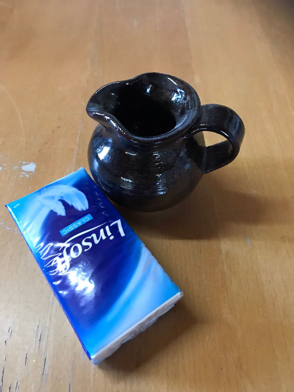 Teiere: kleiner, massiver Tonkrug – Usato da Ottikon venduto da mindfuel 1