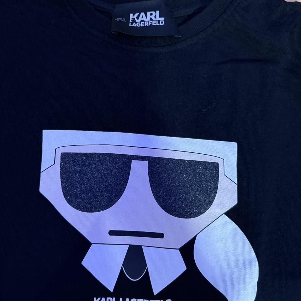 Karl Lagerfeld Maglioni & Felpe: Black Karl Lagerfeld sweatshirt, size M – Nuovo (secondo la descrizione) da Winterthur venduto da hachiscutecloset 1