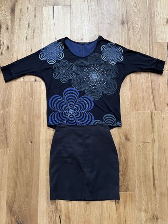DESIGUAL Shirt u. Bleistiftrock NEUWERTIG GR. XS
