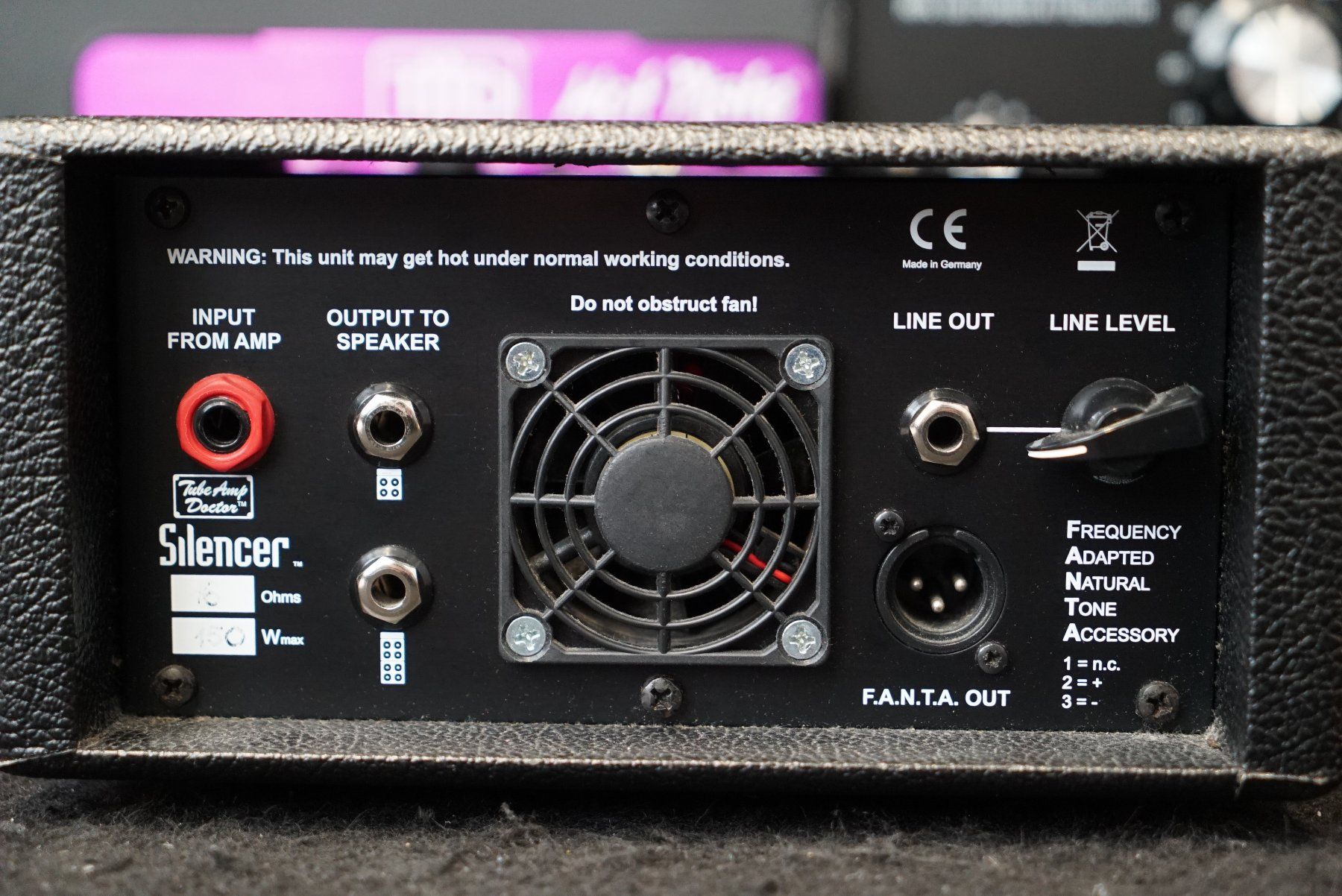 Tube Amp Doctor Amplificatori: TAD Silencer und Loadbox 16 Ohm schwarz – Usato da Ortschwaben venduto da Musictrade 4