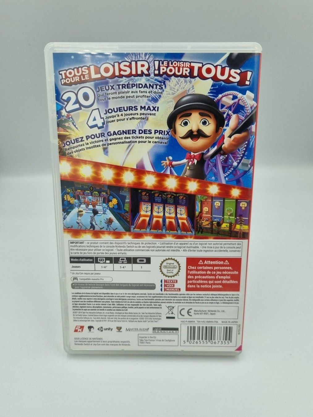 Spiele: Nintendo Switch Spiel - Carnival Games ab 1 CHF – Gebraucht aus Ennetbürgen von  1
