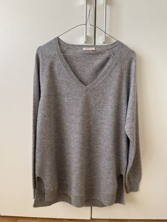 FTC Cashmere Pullover, Gr. L, Grau, Top Zustand!