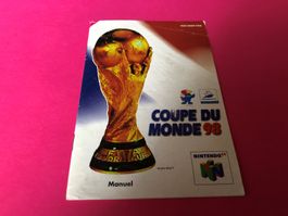 ANLEITUNG FÜR COUPE DU MONDE 98 NINTENDO 64