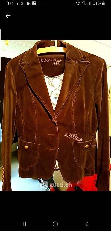Giacche: Damenjacket Plüsch Gr.38-40 – Usato da Thun venduto da Vesna27