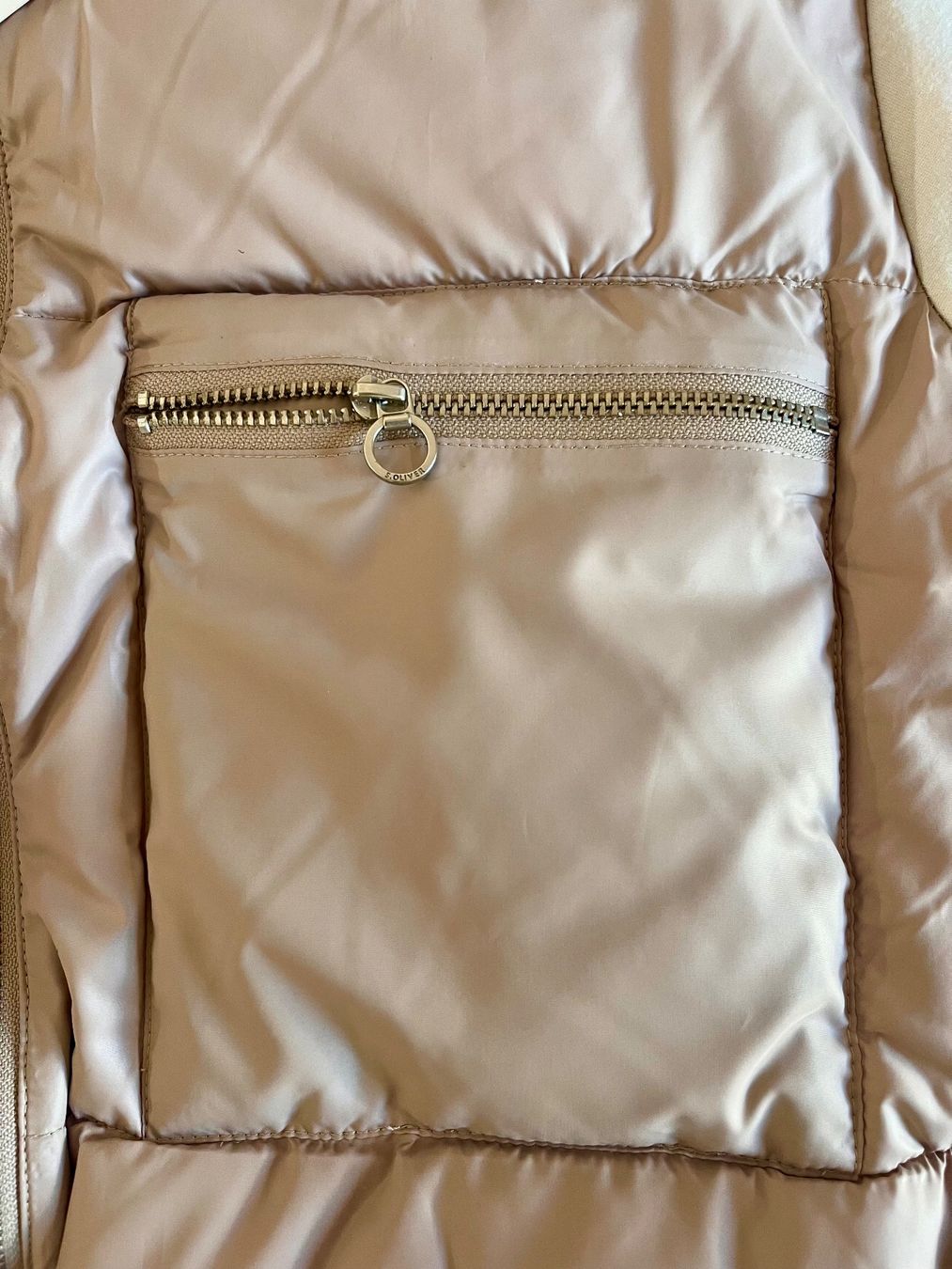 S.Oliver Giacche: Leichte Stepp-Jacke im Farb-,Materialmix, S.Oliver, G 40 – Nuovo e nell'imballaggio originale da Wangen b. Olten venduto da VeraHa 6