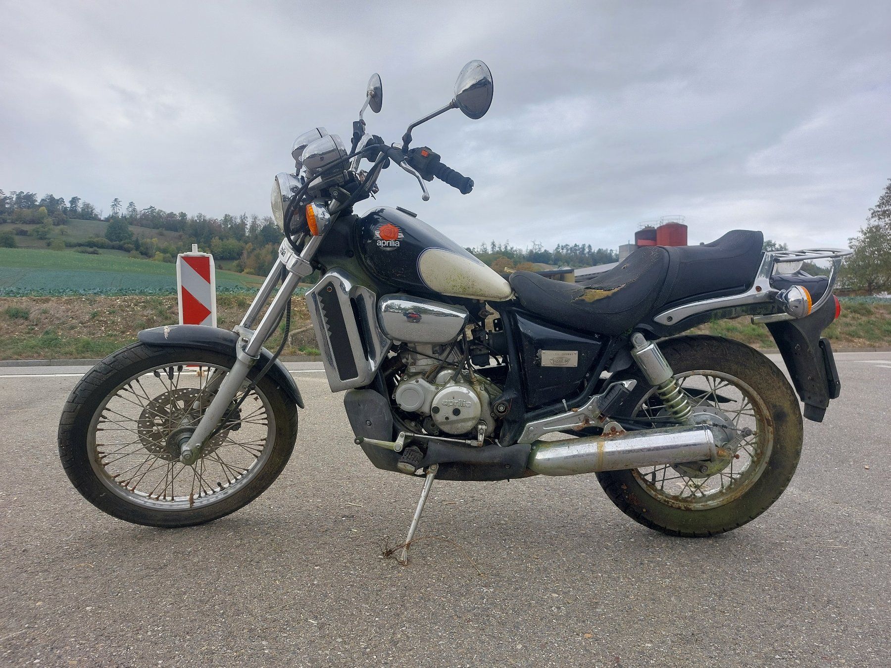 Aprilia Red Rose 125 ccm 2 Tackt Chopper Classic Rotax 123 (Defekt) in ...