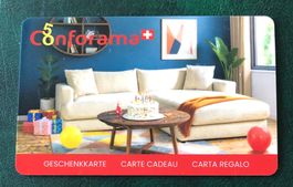 Conforama Geschenkkarten  ohne Guthaben und für Sammler 