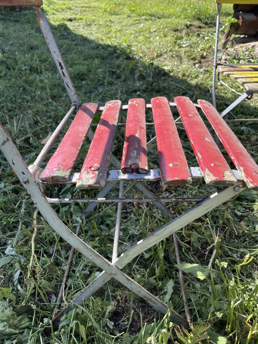 Stühle: Biergarten Stühle, antike Gartenstühle  – Gebraucht aus Küsnacht ZH von Birabrot22 2