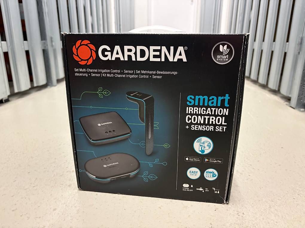 Gardena Tutti gli attrezzi: Gardena smart Irrigation Control + sensor Set Bewsässerung – Nuovo e nell'imballaggio originale da Niederweningen venduto da eagles200