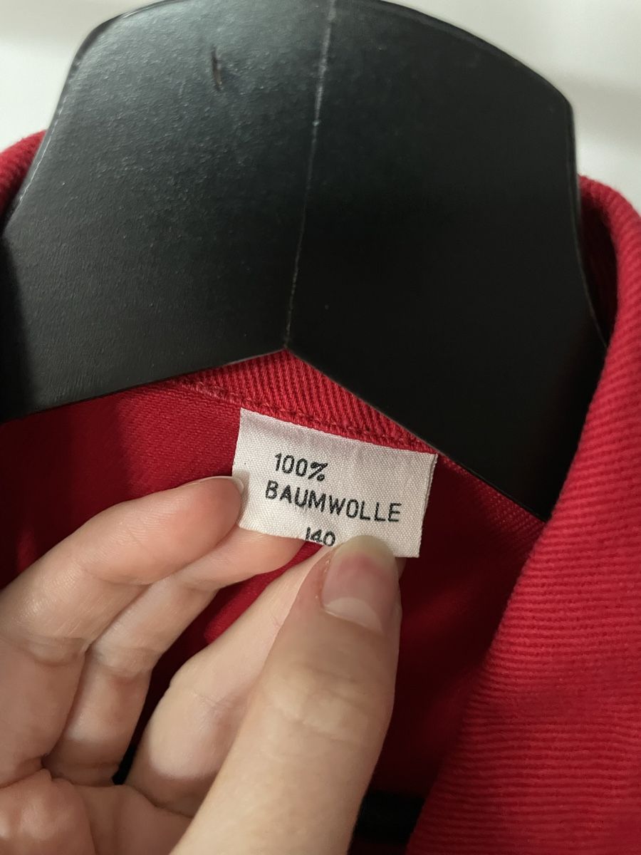 Gilet & Giacche senza maniche: Rote Vintage Jeans-Weste – Usato da Zofingen venduto da silbosja 4