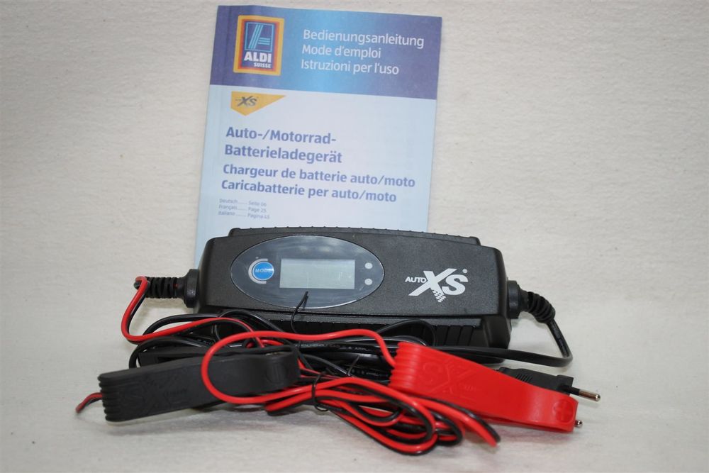 AUTO XS® Auto-Batterieladegerät mit Starthilfe