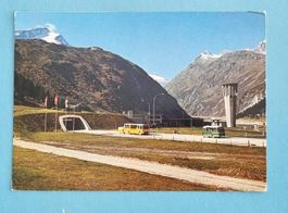 San Bernardino Tunnel Nordseite - Postauto