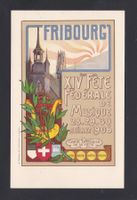 FRIBOURG Fête Fédérale de Musique 1906