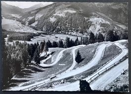 Umbrailstrasse Blick gegen den Ofenpass, ca. 1959