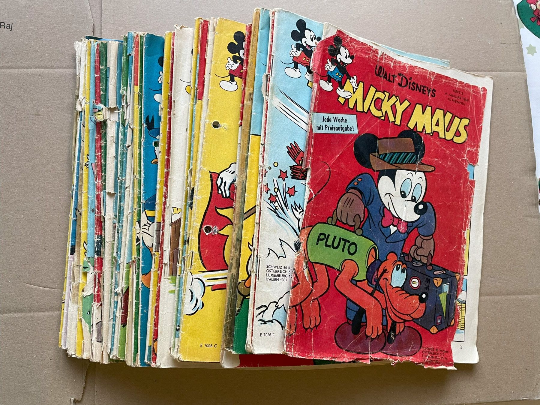 BD: Micky Maus 1960, 34 Heft – D'occasion à Pratteln par 66werni