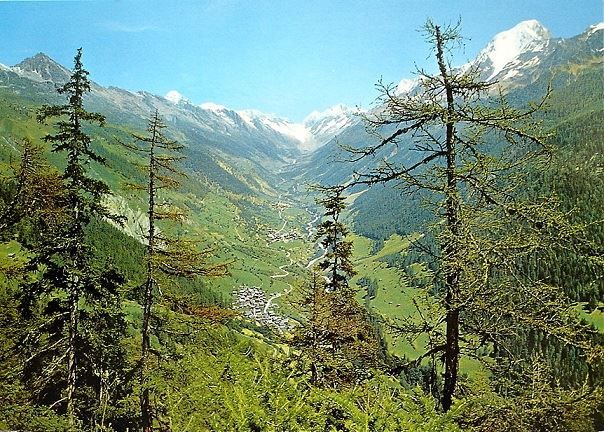 Ansichtskarten: LÖTSCHENTAL mit Lötschenlücke – Neu (gemäss Beschreibung) aus Jona von philajona