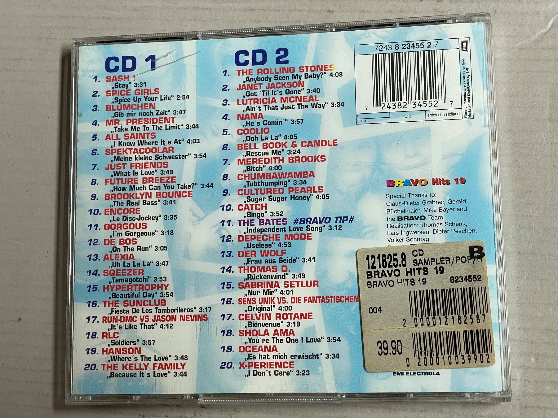 CDs: Bravo Hits 19 – Gebraucht aus Muri b. Bern von AdidasCollector 1