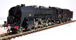 LEMACO HO-036/1 Locomotive Vapeur SNCF 141 R 420 Noir/charbo