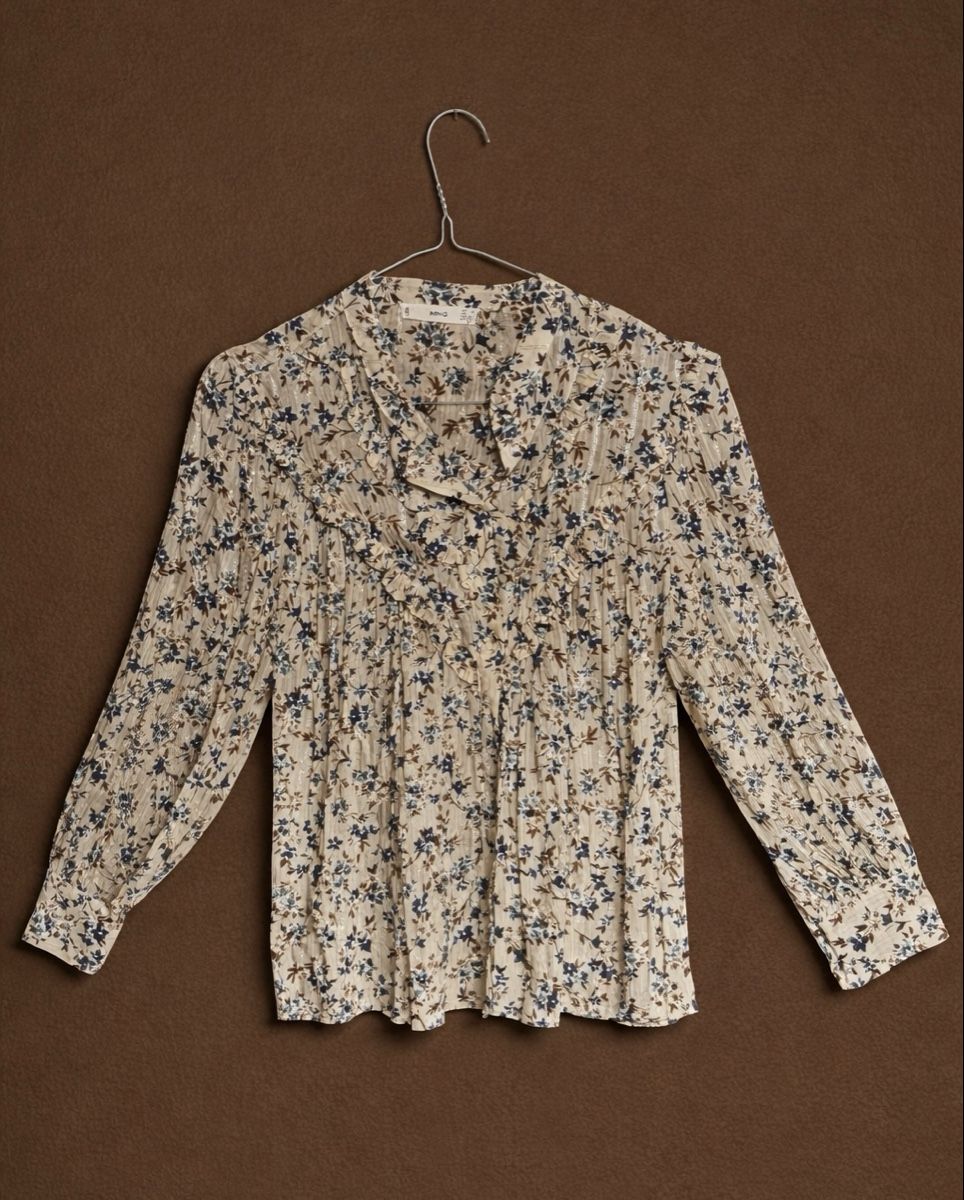 Mango Camicette: Mango Bluse mit Blumenmuster, Grösse XS - Herbst Look! – Usato da Stäfa venduto da buecher10