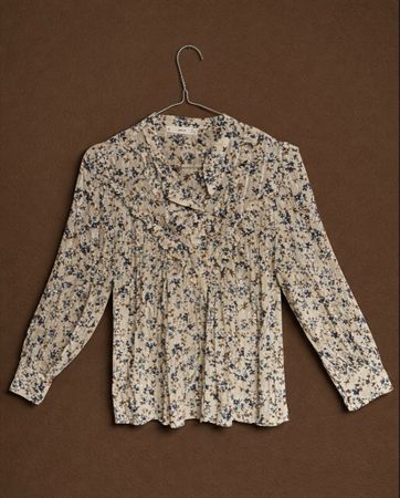 Mango Bluse mit Blumenmuster, Grösse XS - Herbst Look!