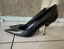 Décolleté in pelle suola in cuoio GUCCI