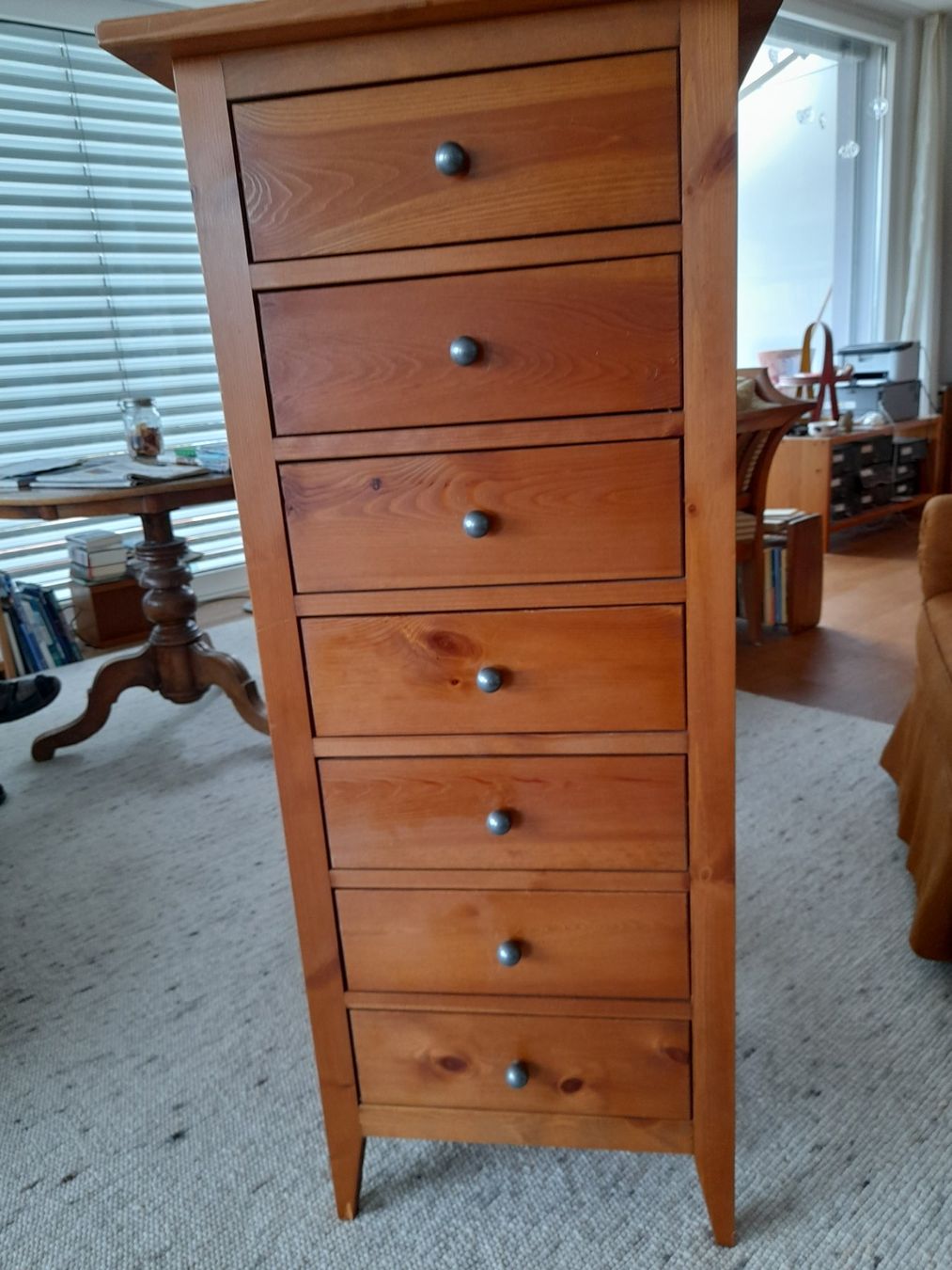 Commodes: Kommode Kiefer Massiv 7 Schubladen – D'occasion à Männedorf par Igel24 1