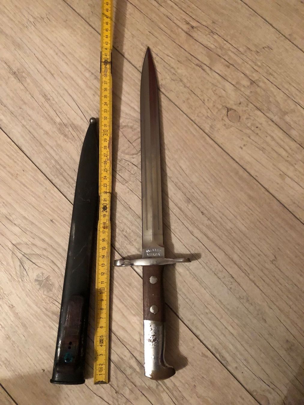 Schweizer Armee Stichwaffen: Bajonett Neuhausen, Nummer 442 – Gebraucht aus Frauenfeld von aluma14 4