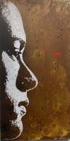 Unikat Jef Aérosol «Pasfil» (2023), 60 x 30 cm, handsigniert