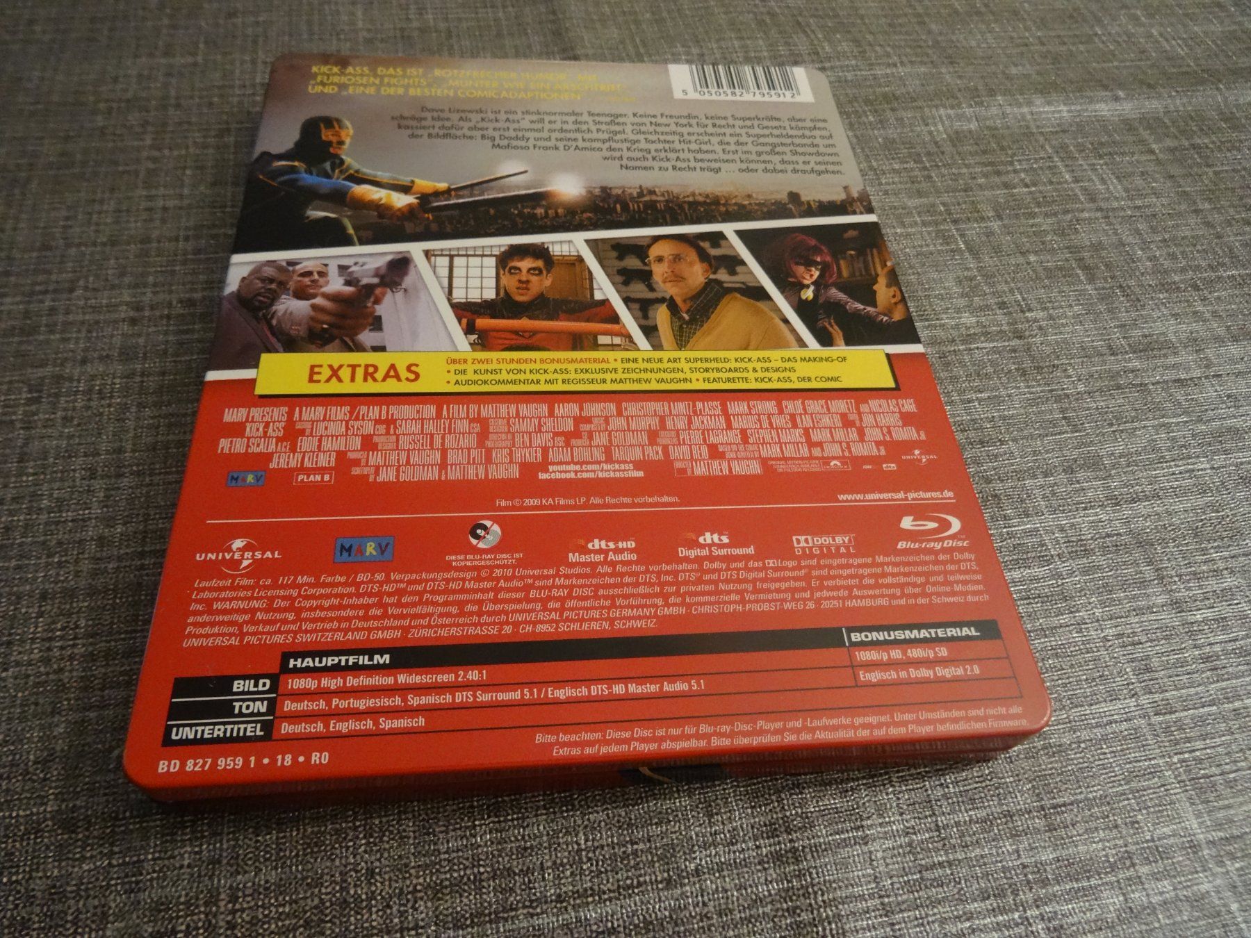 Tutti i DVDs: Kick-Ass Steelbook Blu-Ray – Usato da Olten venduto da Disc-Verkauf 2