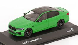 BMW M5 F90 Competition 2018-2023 grün / schwarz         1:43