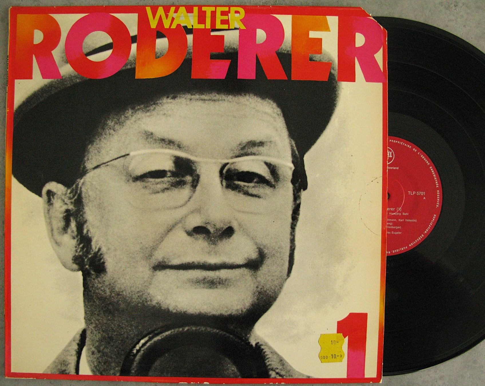 Dischi in vinile: WALTER RODERER "1" LP in VG++/EX – Usato da Monthey venduto da Pingmub