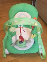 Baby-Schauckel/Wippe CHICCO grün,mit Spielbogen