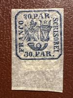 Timbre Franco Scrisorel 30.Par bleu usato