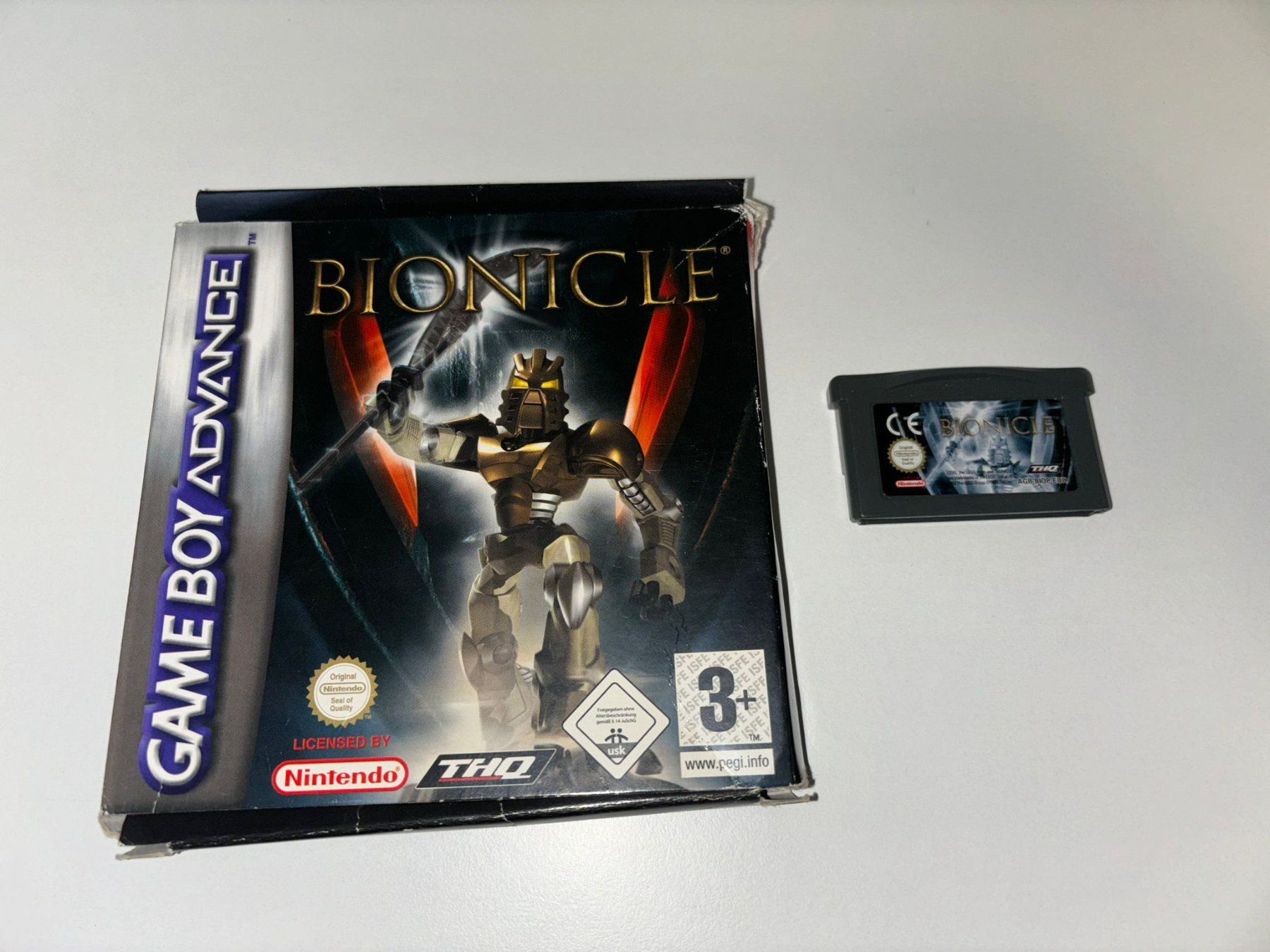 Nintendo Spiele: Bionicle (Gameboy Advance) in OVP – Gebraucht aus Herisau von Seyashop1