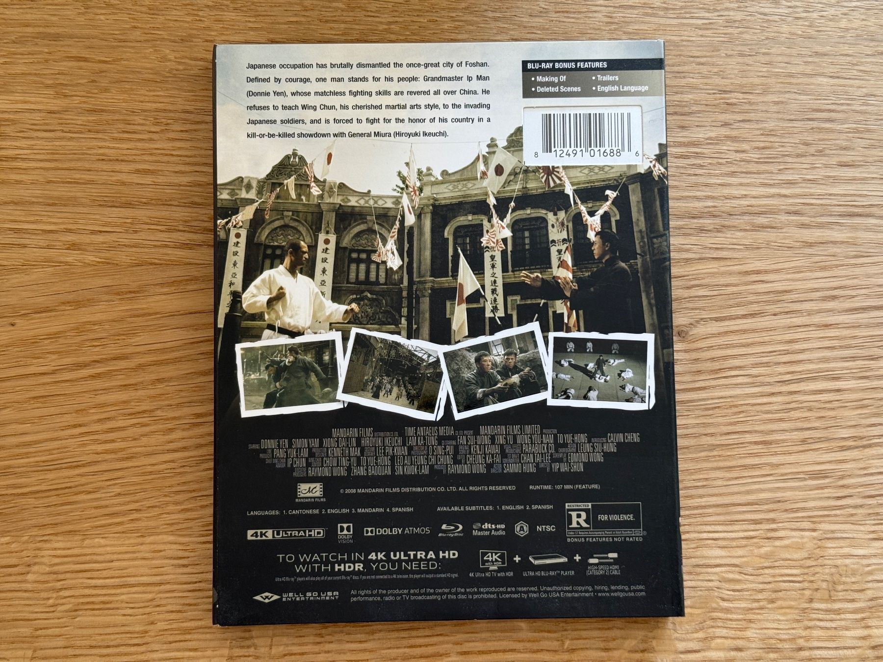 Tutti i DVDs: Ip Man 4K Bluray – Usato da Wallisellen venduto da Art_Vendorlay 1