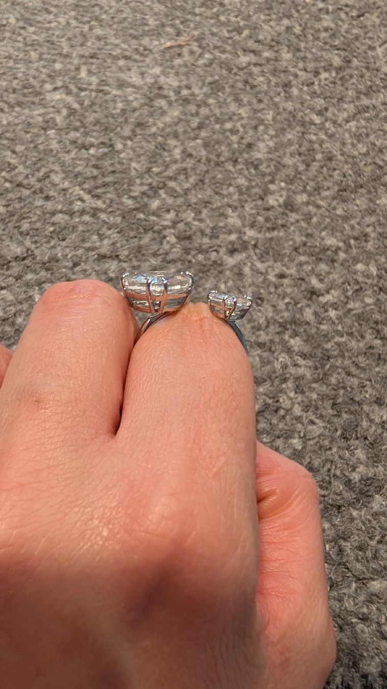 Swarovski Anelli: Swarovski Toi-et-Moi Ring Kristall – Nuovo (secondo la descrizione) da Zürich venduto da NaomiManon 2