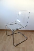 2x IKEA TOBIAS Freischwinger Plexiglas Chrom Carl Öjerstam