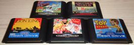 5 Spiele für Sega Mega Drive (Bundle)