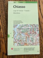 Landkarte: Chiasso - 1:50‘000 - 2023 - SWISSTOPO