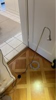 Stehleuchte Metall Chrom Ringfuss gebraucht