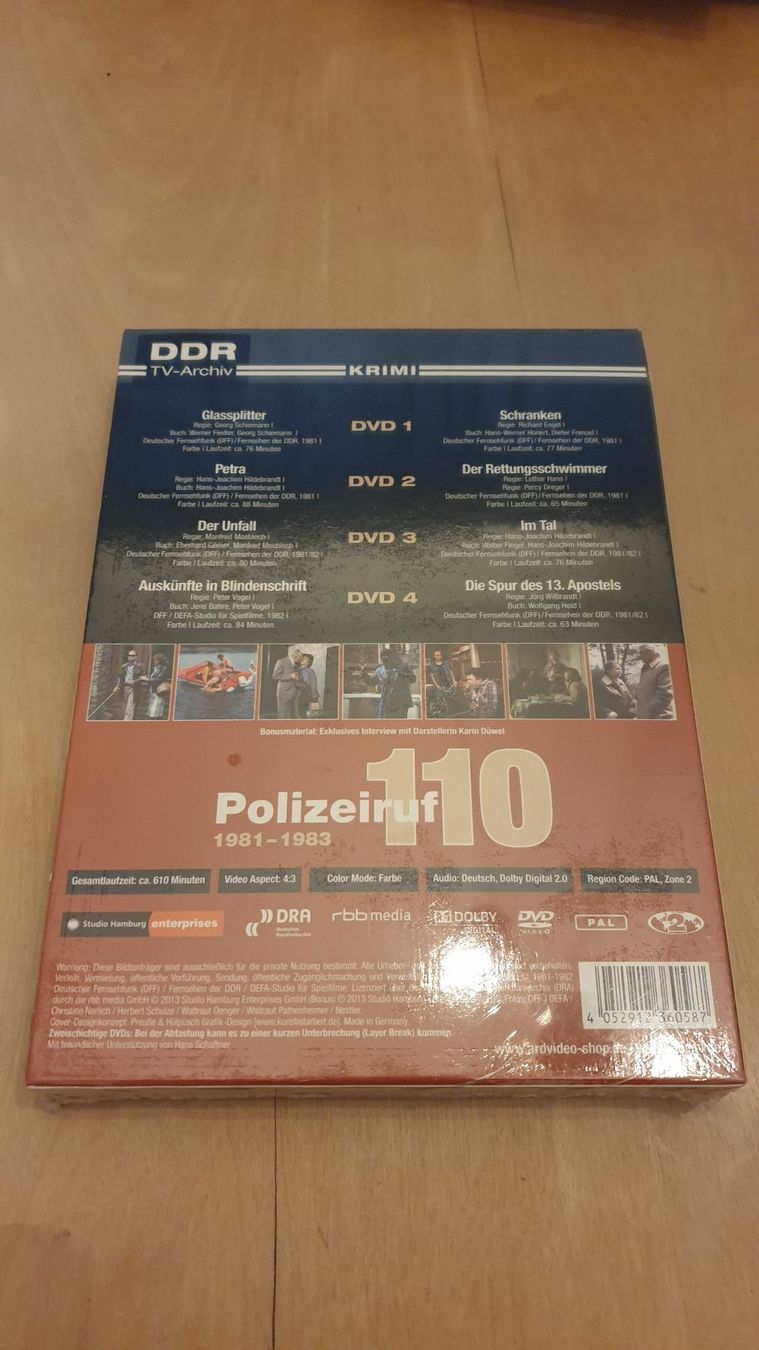 Tutti i DVDs: Polizeiruf 110 DVD Box 10 neu OVP – Nuovo e nell'imballaggio originale da Bern venduto da wil_8ktn 1