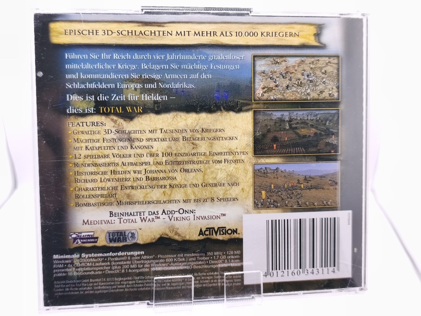 Microsoft Spiele: Medieval: Total War - Viking Invasion Add-On PC Jeu – Gebraucht aus Conthey von Th3gr4yf0x 1