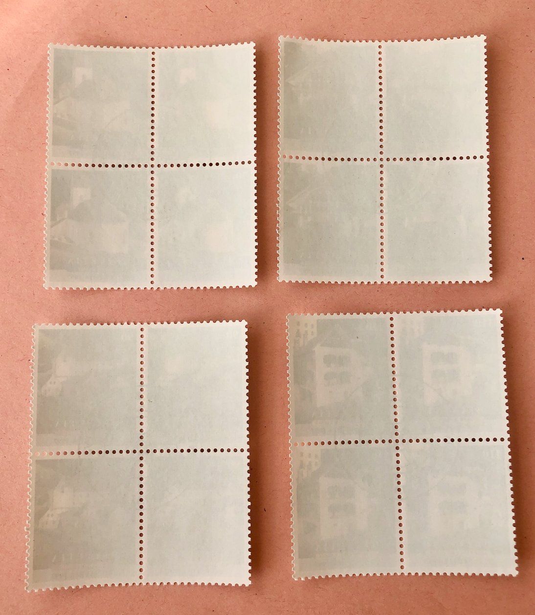 Tutti i francobolli: Nr.B255/B256/B257/B258 BRIEFMARKEN GESTEMPELT – Usato da Aarau venduto da Billa007 1