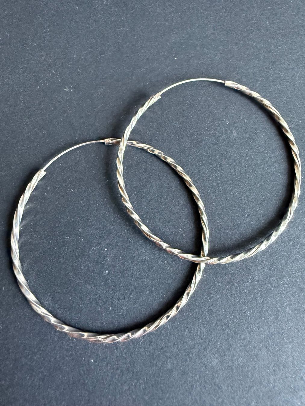 Ohrringe & -stecker: XXL Silber Creolen 925 – Gebraucht aus Spiegel b. Bern von Rogger72 3