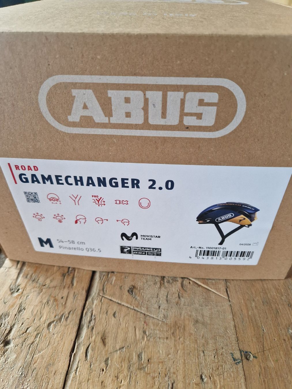 Abus Caschi: Abus Gamechanger 2.0 Team Q36.5 Neu – Nuovo e nell'imballaggio originale da Eschenbach LU venduto da OnPh21 5