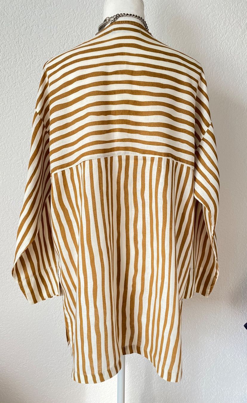 Gudrun Sjöden Camicette: Gudrun Sjöden Longbluse aus Leinen Grösse M – Usato da Oberwil BL venduto da Leni-Mischi 2