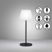 LED Aussen Tischleuchte, 38 cm Höhe