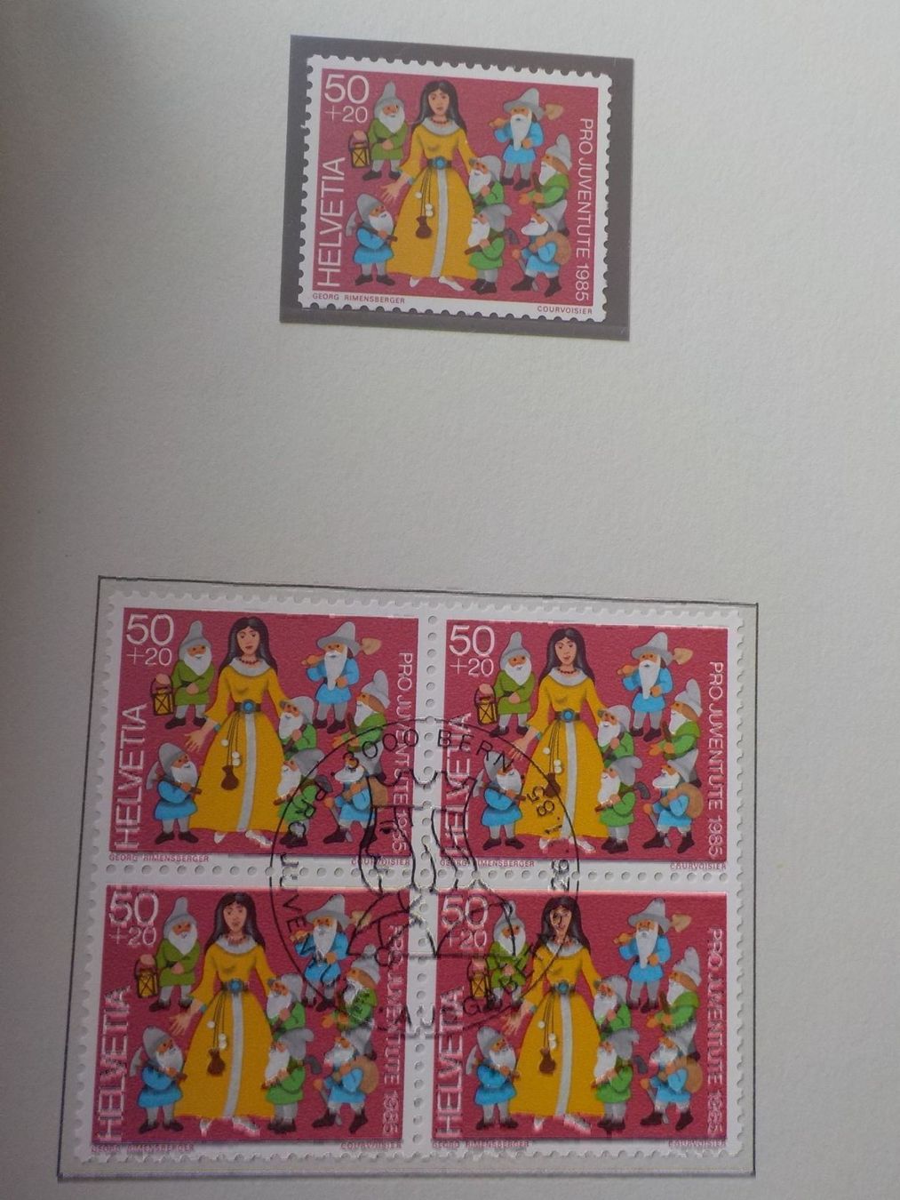Alle Briefmarken: 1985, Pro Juventute, Szenen aus Märchen – Neu (gemäss Beschreibung) aus Muri b. Bern von Ricardoverkauf 1