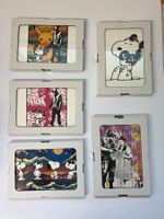 Posten von 5 DEATH NYC Bilder mit Rahmen