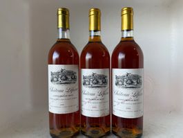 3 Fl. Dessertwein Château Lépine Loupiac 1x1991 & 2x1993...